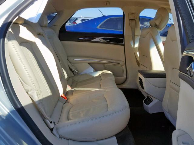 3LN6L2LU8DR824079 - 2013 LINCOLN MKZ HYBRID BLUE photo 6