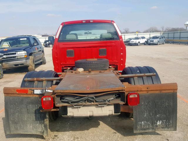 3D6WG48A27G788211 - 2007 DODGE RAM 3500 S RED photo 6