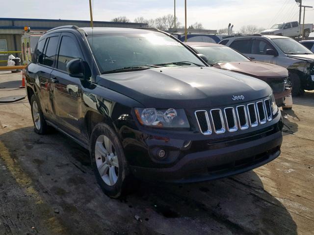 1C4NJCBB4FD120100 - 2015 JEEP COMPASS SP BLACK photo 1