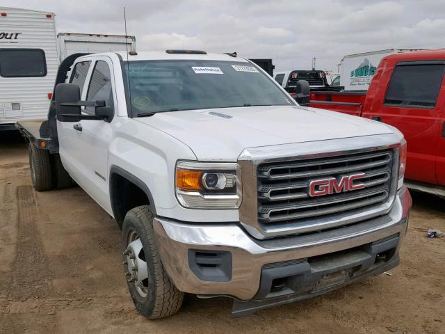 1GD421C85FF141778 - 2015 GMC SIERRA K35 WHITE photo 1