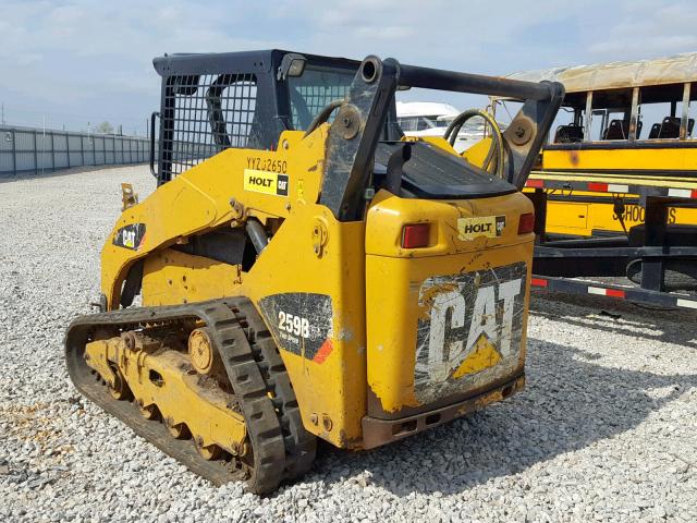 CAT0259BLYYZ02650 - 2012 CATERPILLAR SKID STEER YELLOW photo 3