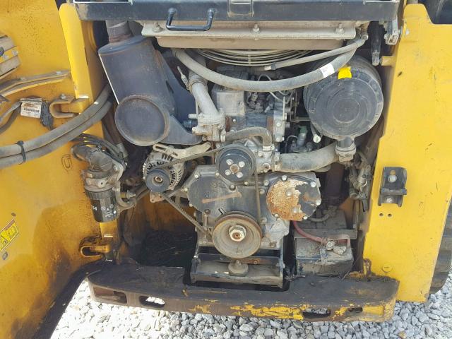 CAT0259BLYYZ02650 - 2012 CATERPILLAR SKID STEER YELLOW photo 7