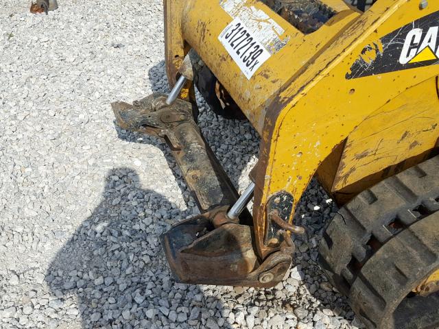 CAT0259BLYYZ02650 - 2012 CATERPILLAR SKID STEER YELLOW photo 9