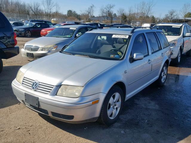 WVWSK61J43W427485 - 2003 VOLKSWAGEN JETTA GLS GRAY photo 2