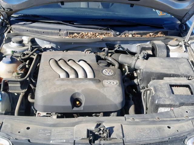 WVWSK61J43W427485 - 2003 VOLKSWAGEN JETTA GLS GRAY photo 7