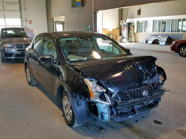 3N1AB61E68L679690 - 2008 NISSAN SENTRA 2.0 BLACK photo 1