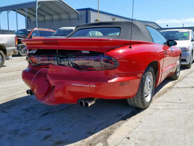 2G2FV32P2R2247821 - 1994 PONTIAC FIREBIRD F RED photo 4