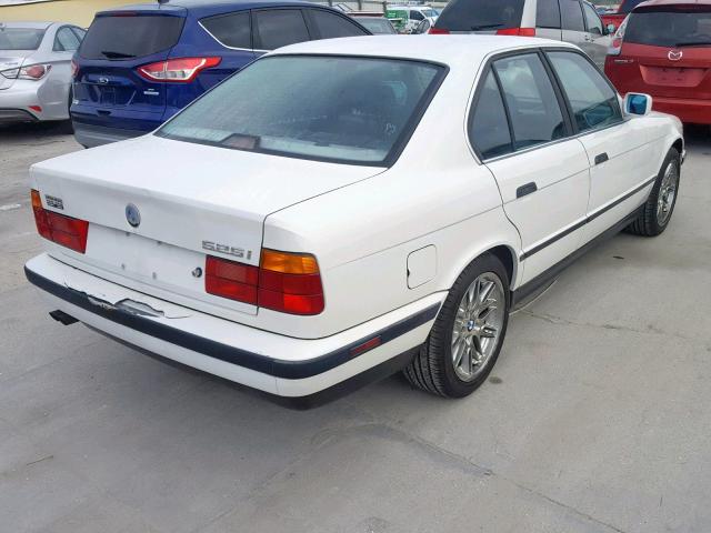 WBAHD6310NBJ74125 - 1992 BMW 525 I AUTO WHITE photo 4