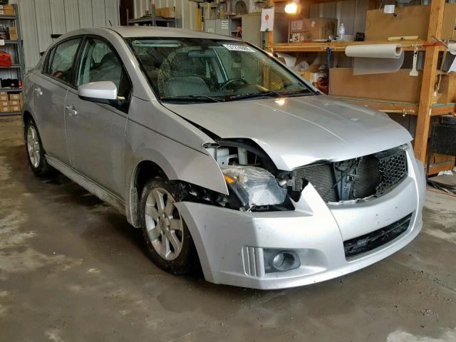 3N1AB6AP2BL637073 - 2011 NISSAN SENTRA 2.0 SILVER photo 1