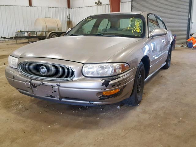 1G4HP54K31U237479 - 2001 BUICK LESABRE CU BEIGE photo 2