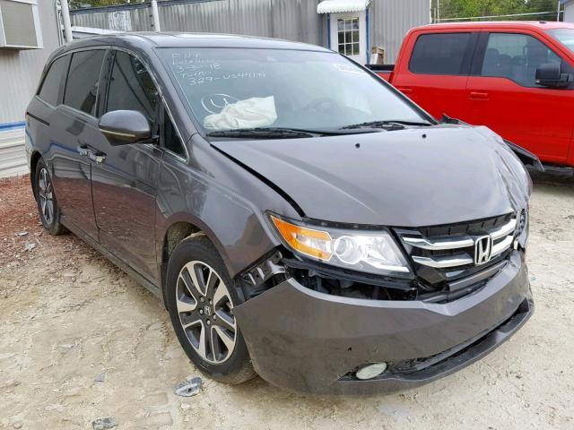 5FNRL5H9XGB058143 - 2016 HONDA ODYSSEY TO GRAY photo 1