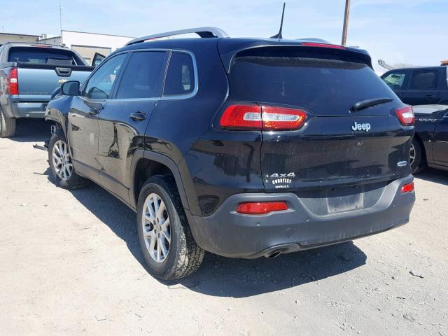 1C4PJMCB3GW232325 - 2016 JEEP CHEROKEE L BLACK photo 3