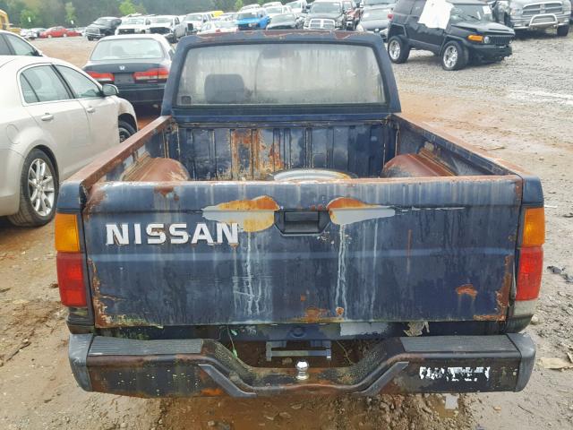 1N6ND11S8JC324391 - 1988 NISSAN D21 SHORT BLUE photo 6