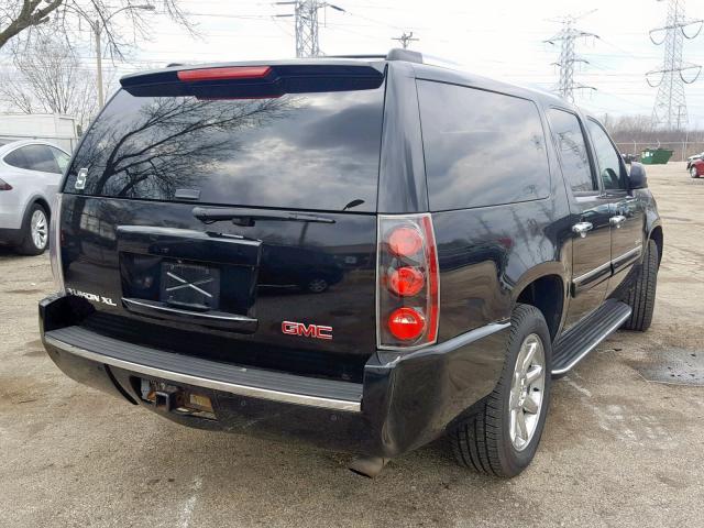 1GKFK66858J133030 - 2008 GMC YUKON XL D BLACK photo 4