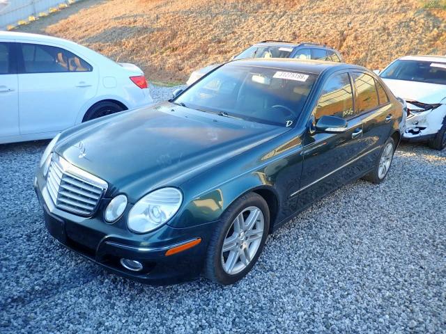 WDBUF87X98B205980 - 2008 MERCEDES-BENZ E 350 4MAT GREEN photo 2