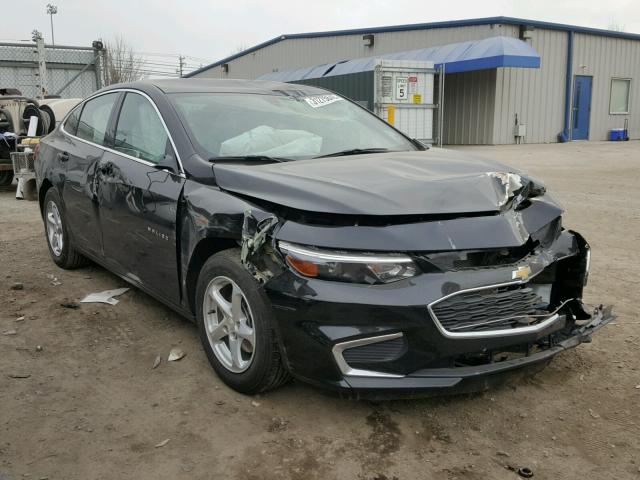 1G1ZB5ST3HF195261 - 2017 CHEVROLET MALIBU LS BLACK photo 1