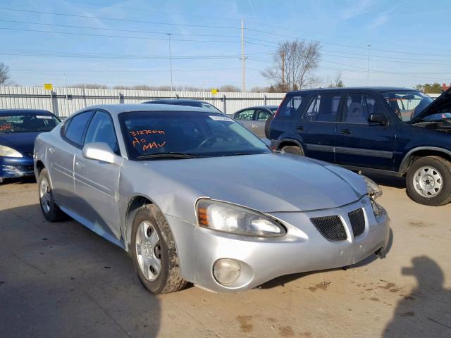 2G2WP522841186645 - 2004 PONTIAC GRAND PRIX SILVER photo 1