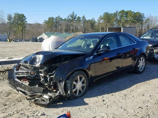 1G6DS57V580178799 - 2008 CADILLAC CTS HI FEA BLACK photo 2