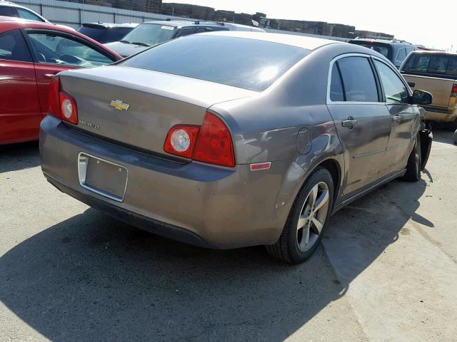 1G1ZC5E17BF191972 - 2011 CHEVROLET MALIBU 1LT 棕色 照片 4