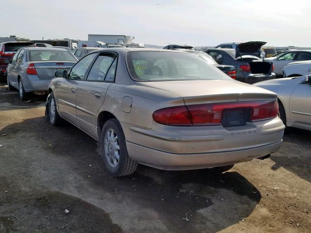 2G4WB55K221277957 - 2002 BUICK REGAL LS GOLD photo 3