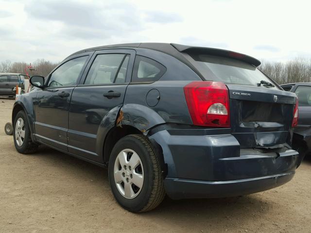 1B3HB28B68D646583 - 2008 DODGE CALIBER BLUE photo 3