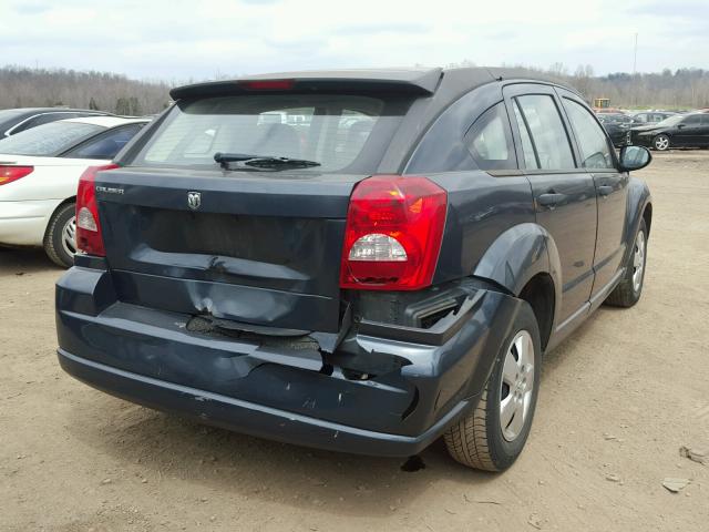 1B3HB28B68D646583 - 2008 DODGE CALIBER BLUE photo 4