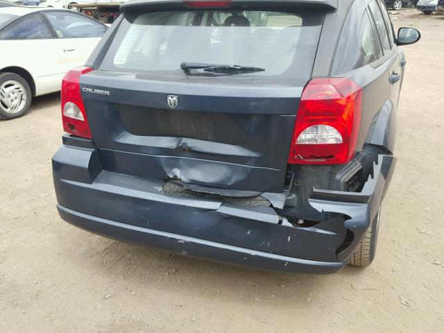 1B3HB28B68D646583 - 2008 DODGE CALIBER BLUE photo 9