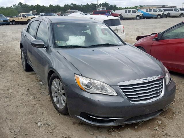 1C3CCBBGXCN120619 - 2012 CHRYSLER 200 TOURIN GRAY photo 1