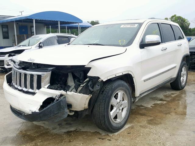 1J4RS4GG6BC673236 - 2011 JEEP GRAND CHER WHITE photo 2