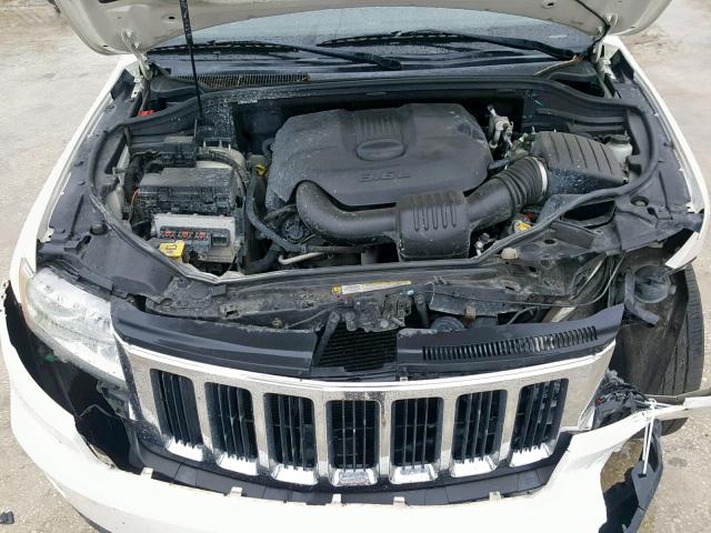 1J4RS4GG6BC673236 - 2011 JEEP GRAND CHER WHITE photo 7