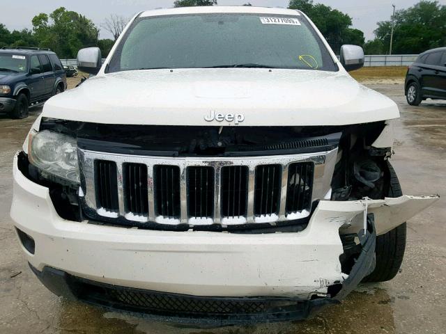 1J4RS4GG6BC673236 - 2011 JEEP GRAND CHER WHITE photo 9