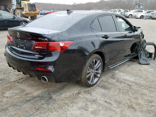 19UUB3F65JA006348 - 2018 ACURA TLX TECH+A BLACK photo 4