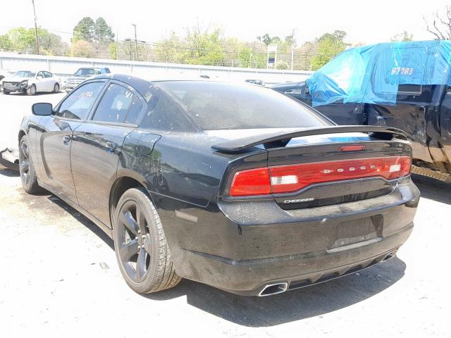 2C3CDXHG8CH149479 - 2012 DODGE CHARGER SX BLACK photo 3