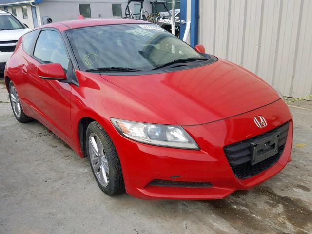 JHMZF1D41BS014410 - 2011 HONDA CR-Z RED photo 1