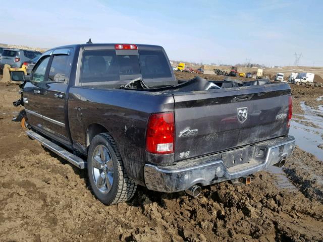 1C6RR7TT6JS237892 - 2018 RAM 1500 SLT GRAY photo 3