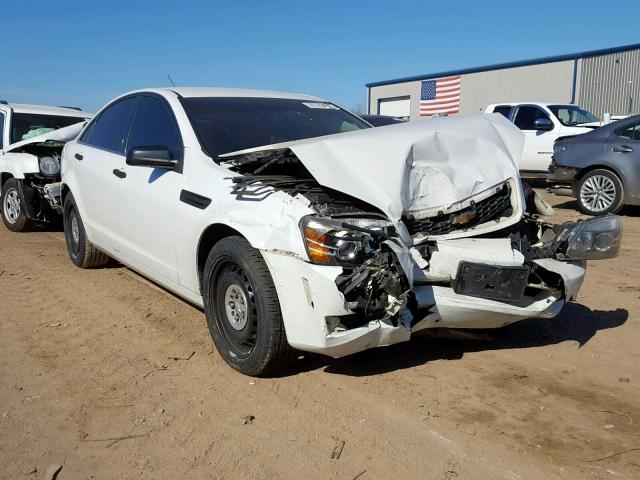 6G1MK5U22CL658552 - 2012 CHEVROLET CAPRICE PO WHITE photo 1