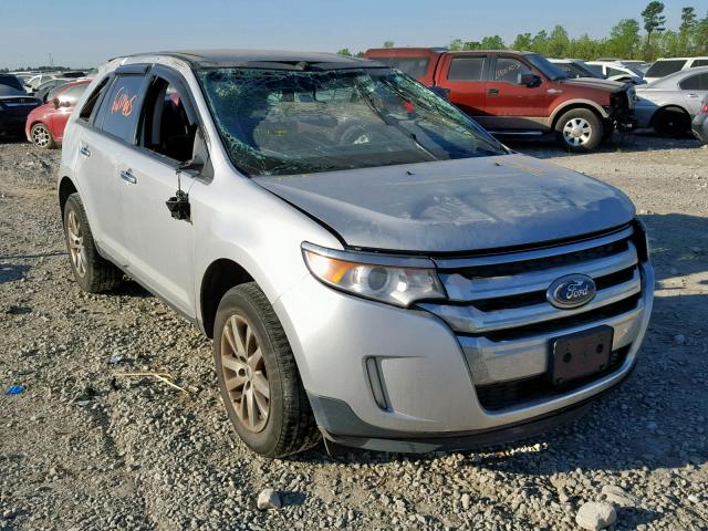 2FMDK3JC3BBB26629 - 2011 FORD EDGE SEL GRAY photo 1