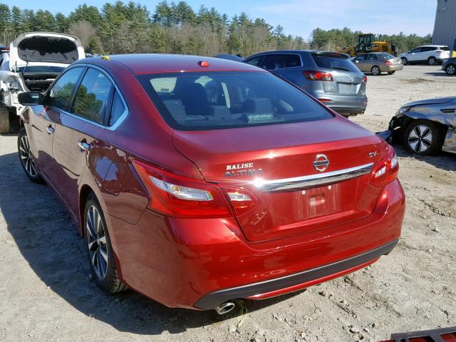 1N4AL3AP6HC126291 - 2017 NISSAN ALTIMA 2.5 RED photo 3