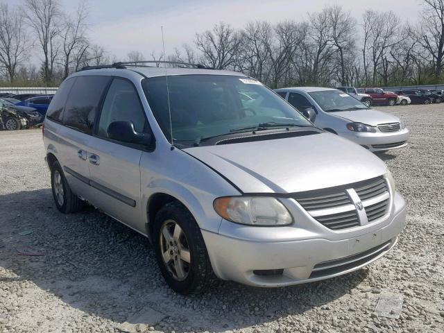 1D4GP45R57B199086 - 2007 DODGE CARAVAN SX SILVER photo 1