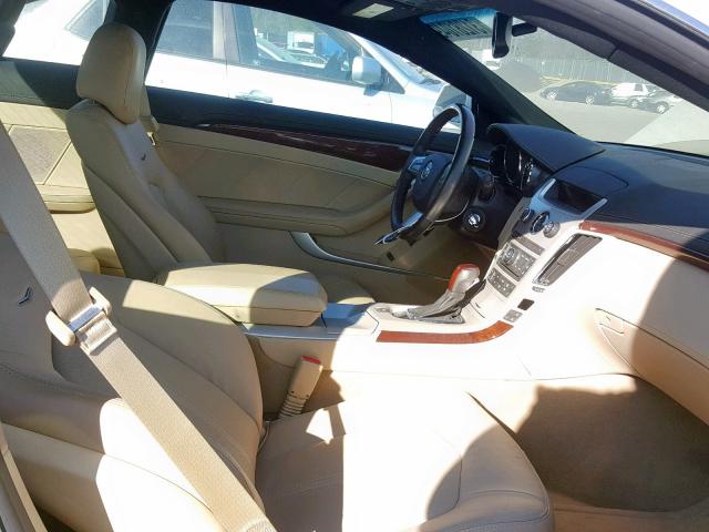 1G6DD1E34E0183864 - 2014 CADILLAC CTS PREMIU TAN photo 5