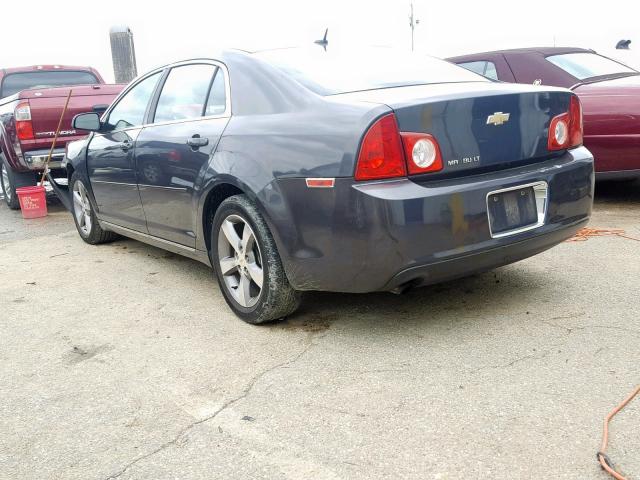1G1ZC5E10BF103554 - 2011 CHEVROLET MALIBU 1LT 灰色 照片 3
