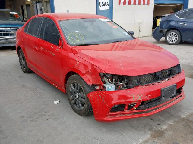 3VW2K7AJ2FM226949 - 2015 VOLKSWAGEN JETTA BASE 红色 照片 1