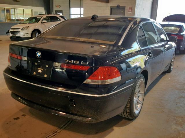 WBAGN63554DS54485 - 2004 BMW 745 LI BLACK photo 9