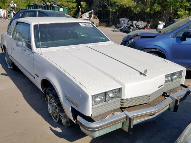 1G3AZ57NXCE311306 - 1982 OLDSMOBILE TORONADO B WHITE photo 1