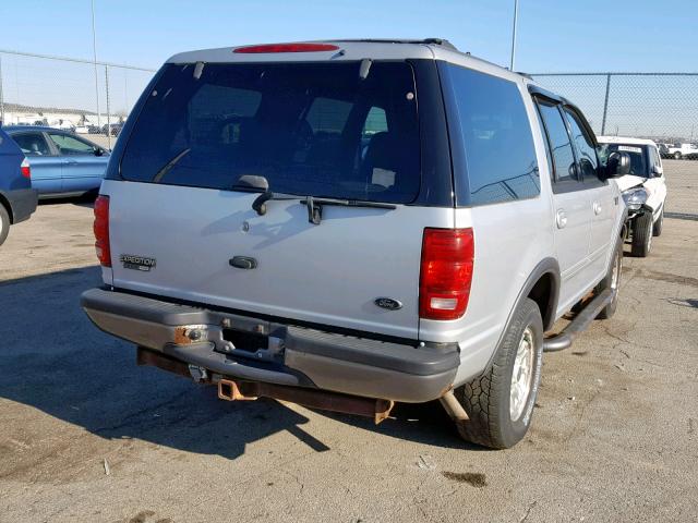 1FMPU16L91LB50954 - 2001 FORD EXPEDITION SILVER photo 4