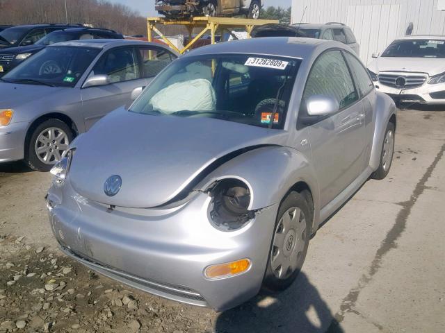 3VWBC21C5YM453721 - 2000 VOLKSWAGEN NEW BEETLE GRAY photo 2