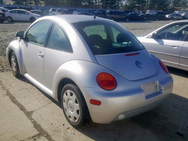 3VWBC21C5YM453721 - 2000 VOLKSWAGEN NEW BEETLE GRAY photo 3