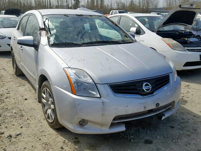 3N1AB6AP8CL758076 - 2012 NISSAN SENTRA 2.0 SILVER photo 1