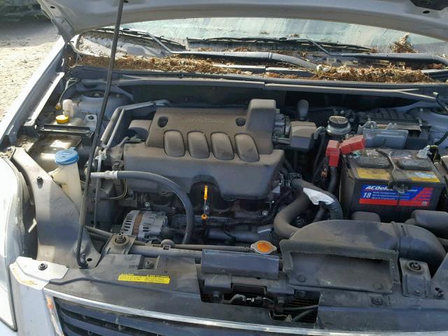 3N1AB6AP8CL758076 - 2012 NISSAN SENTRA 2.0 SILVER photo 7