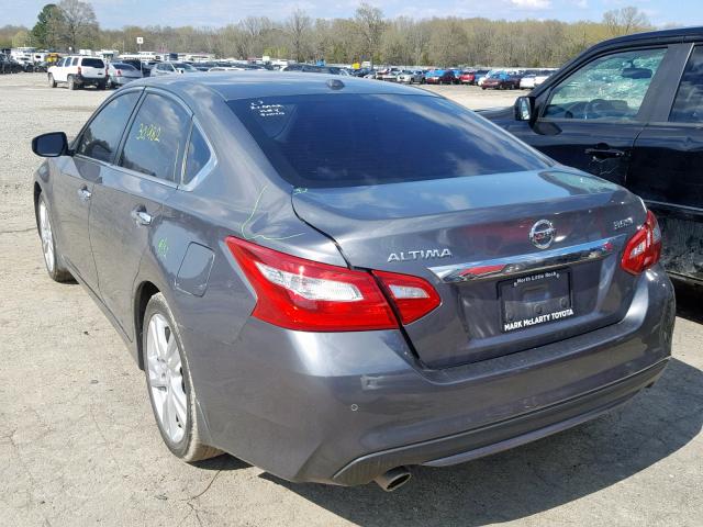 1N4BL3AP3HC235604 - 2017 NISSAN ALTIMA 3.5 GRAY photo 3